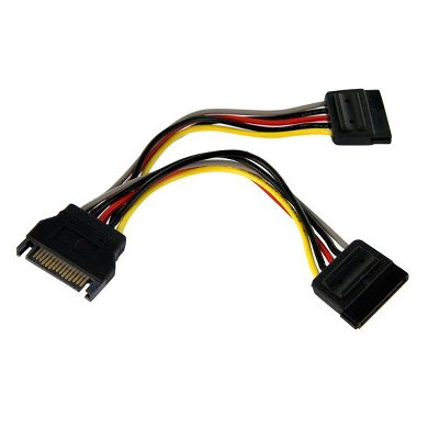 CABLE SATA P/CORRIENTE DOBLE A.6 BROBOTIX 180824